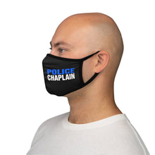 Load image into Gallery viewer, POLICE CHAPLAIN BLUE Fitted Polyester Face Mask