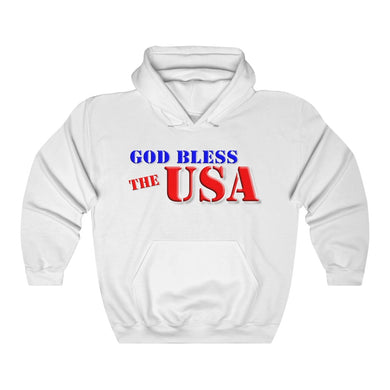 GOD BLESS THE USA Heavy Blend™ Hooded Sweatshirt