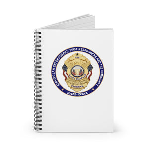 POLICE CHAPLAIN PROGRAM Spiral Notebook - Ruled Line
