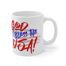 Load image into Gallery viewer, GOD BLESS THE USA Mug 11oz
