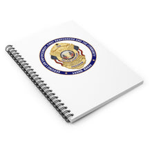 Load image into Gallery viewer, POLICE CHAPLAIN PROGRAM Spiral Notebook - Ruled Line