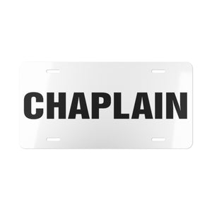 CHAPLAIN Vanity Plate