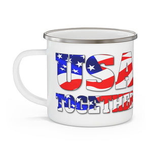 USA TOGETHER Enamel Mug