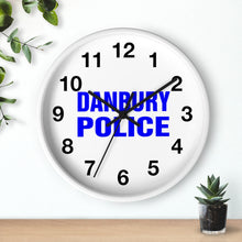 Load image into Gallery viewer, DANBURY POLICE Wall clock