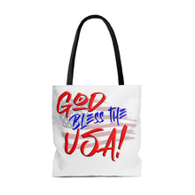 Load image into Gallery viewer, GOD BLESS THE USA Tote Bag