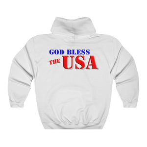 GOD BLESS THE USA Heavy Blend™ Hooded Sweatshirt