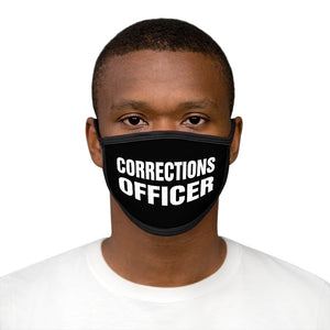 CORRECTIONS OFFICER Mixed-Fabric Face Mask