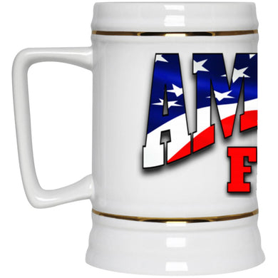 AMERICA FIRST Beer Stein 22oz.