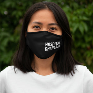 HOSPITAL CHAPLAIN Fitted Polyester Face Mask