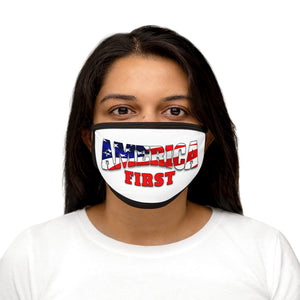 AMERICA FIRST Mixed-Fabric Face Mask