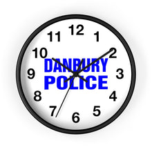 Load image into Gallery viewer, DANBURY POLICE Wall clock