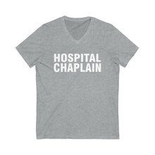 Load image into Gallery viewer, HOSPITAL CHAPLAIN  Short Sleeve V-Neck Tee