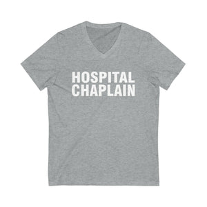 HOSPITAL CHAPLAIN  Short Sleeve V-Neck Tee