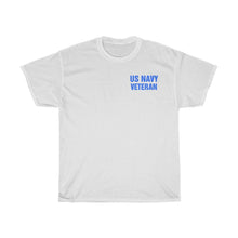 Load image into Gallery viewer, US NAVY VETERAN Heavy Cotton Tee