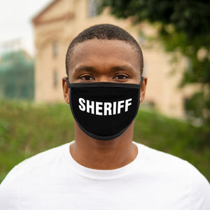 SHERIFF Mixed-Fabric Face Mask