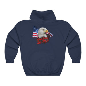 GOD BLESS USA Hooded Sweatshirt