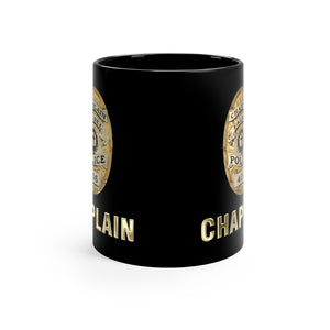 CHAPLAIN BOB 11oz Black Mug