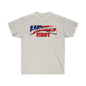 AMERICA FIRST Ultra Cotton Tee