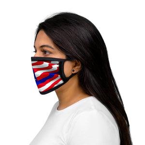 AMERICAN FLAG Mixed-Fabric Face Mask