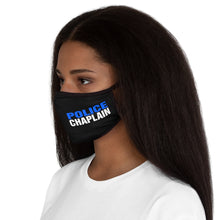 Load image into Gallery viewer, POLICE CHAPLAIN BLUE Fitted Polyester Face Mask