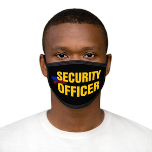 SECURITY OFFICER Mixed-Fabric Face Mask