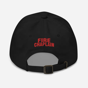 FIRE CHAPLAIN EMBROIDERED BALL CAP