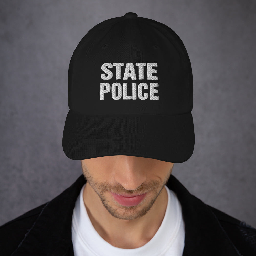 STATE POLICE EMBROIDERED BALL CAP