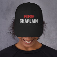 Load image into Gallery viewer, FIRE CHAPLAIN EMBROIDERED BALL CAP