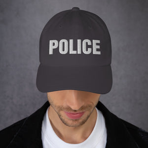 POLICE EMBROIDERED BALL CAP