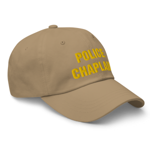 POLICE CHAPLAIN BALL EMBROIDERED CAP