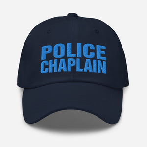 POLICE CHAPLAIN EMBROIDERED CAP