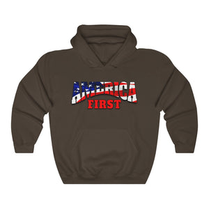 AMERICA FIRST Heavy Blend™ Hooded Sweatshirt