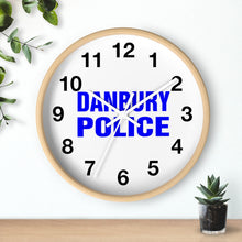 Load image into Gallery viewer, DANBURY POLICE Wall clock