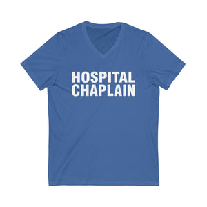 HOSPITAL CHAPLAIN  Short Sleeve V-Neck Tee