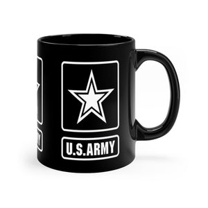 ARMY BLACK mug 11oz