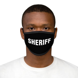 SHERIFF Mixed-Fabric Face Mask