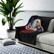 Load image into Gallery viewer, AMERICAN EAGLE Velveteen Plush Blanket