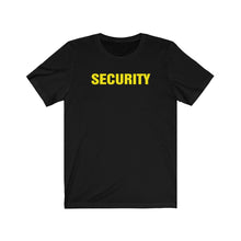 Load image into Gallery viewer, SECURITY Unisex Jersey Short Sleeve Tee