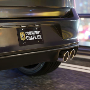 COMMUNITY CHAPLAIN Plate