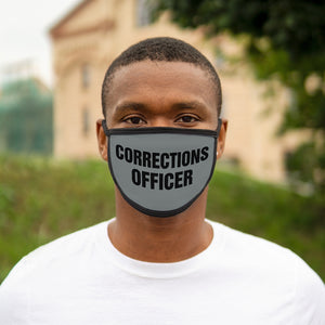 CORRECTIONS OFFICER Mixed-Fabric Face Mask