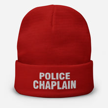 Load image into Gallery viewer, POLICE CHAPLAIN Embroidered Beanie