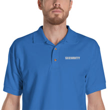 Load image into Gallery viewer, SECURITY Embroidered Polo Shirt