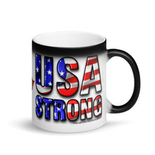 Load image into Gallery viewer, USA STRONG Color Changing Mug