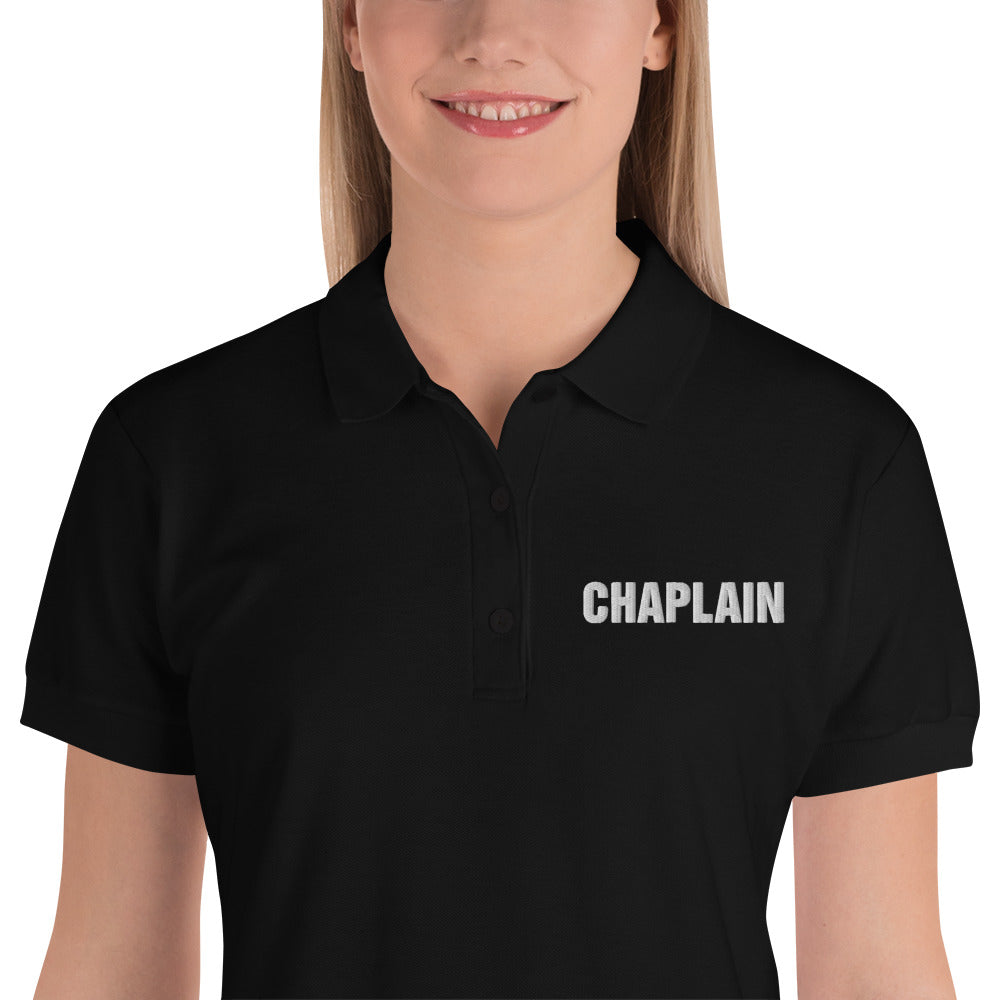 CHAPLAIN Embroidered Women's Polo Shirt