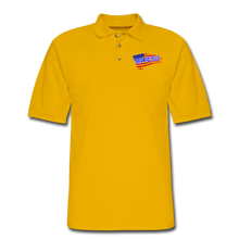 Load image into Gallery viewer, BACK THE BLUE Pique Polo Shirt - Yellow