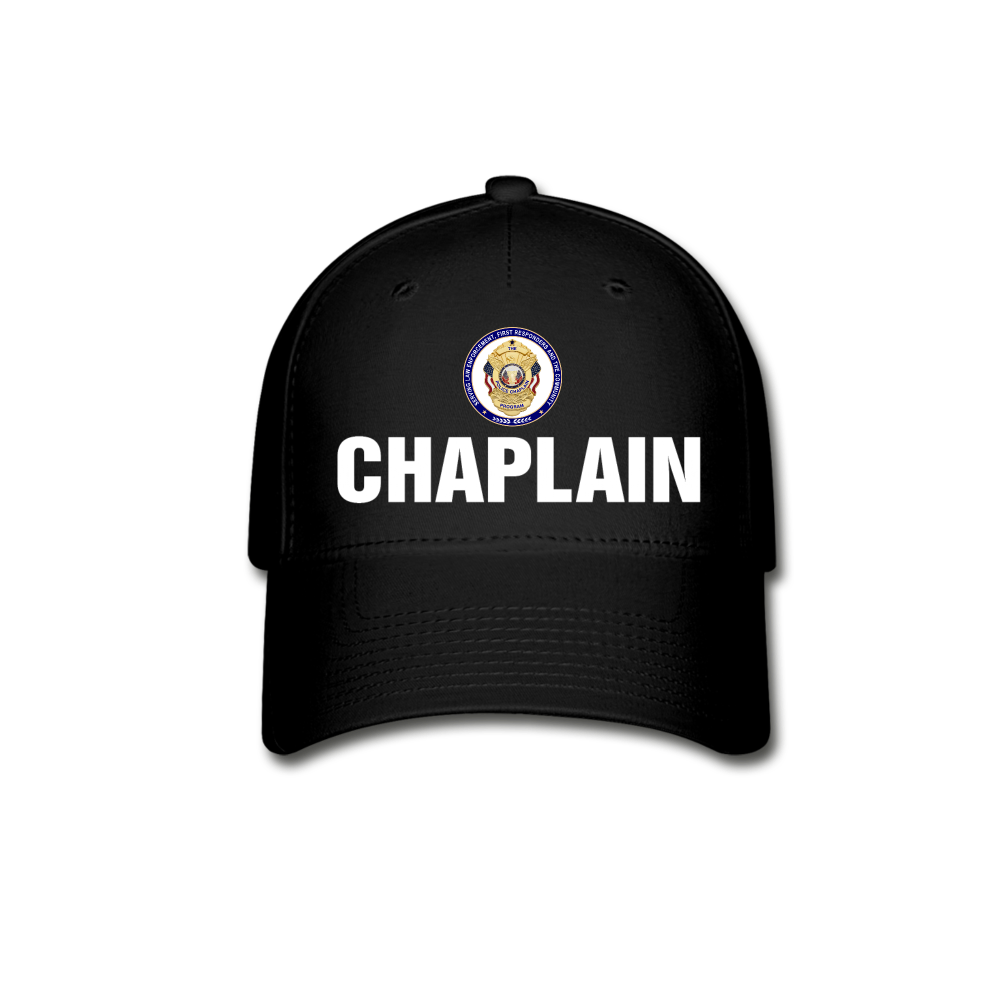 POLICE CHAPLAIN PROGRAM CAP - black