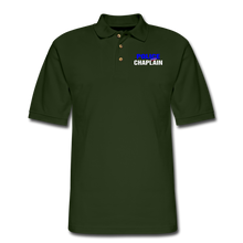 Load image into Gallery viewer, POLICE CHAPLAIN Pique Polo Shirt - forest green