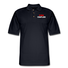 Load image into Gallery viewer, FIRE CHAPLAIN Pique Polo Shirt - midnight navy
