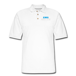 EMS CHAPLAIN Pique Polo Shirt - white