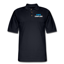 Load image into Gallery viewer, EMS CHAPLAIN Pique Polo Shirt - midnight navy
